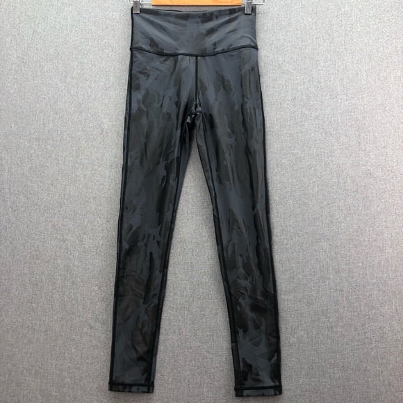 Mono B Camo Holographic Microdot Foil High-waist Leggings Size S - Picture 5 of 12